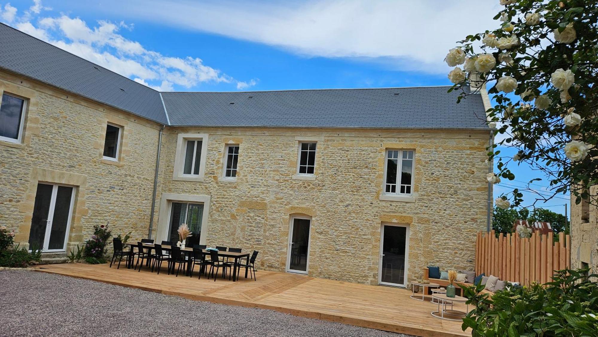 Villa L'Echo Des Vagues Longues-sur-Mer Exterior foto