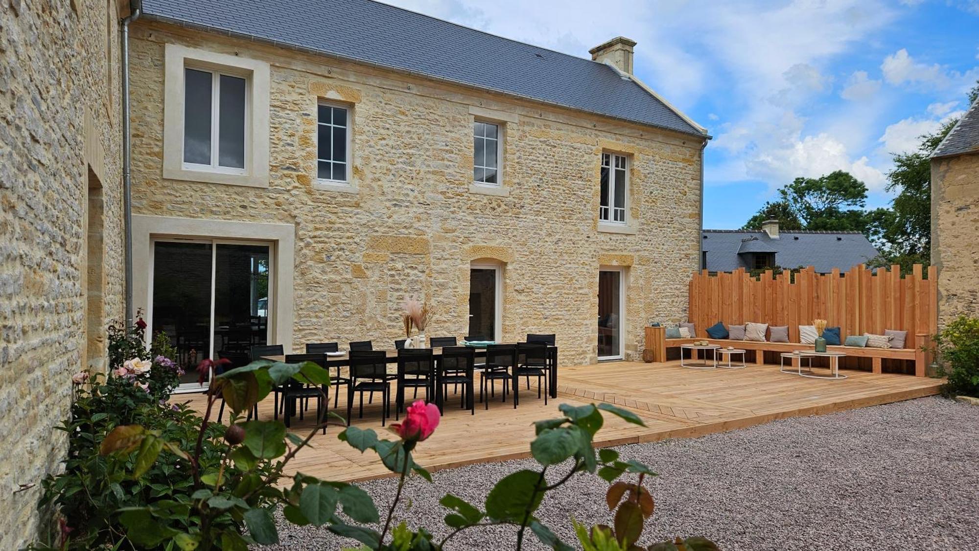 Villa L'Echo Des Vagues Longues-sur-Mer Exterior foto