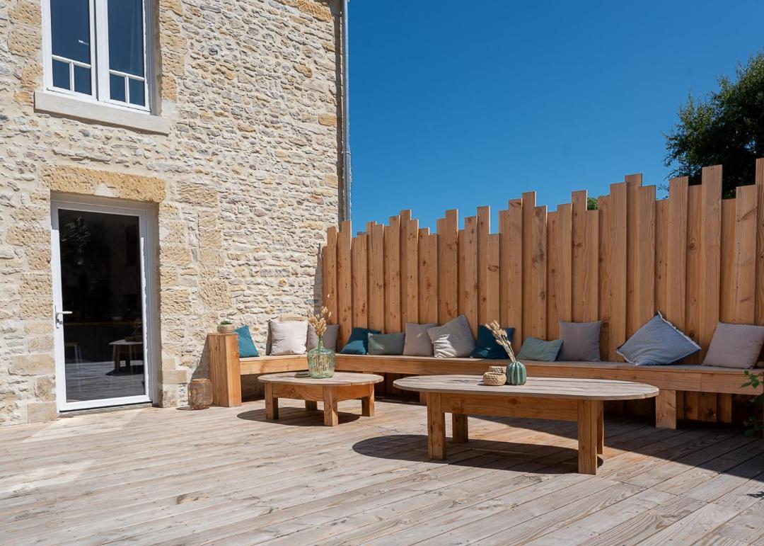 Villa L'Echo Des Vagues Longues-sur-Mer Exterior foto